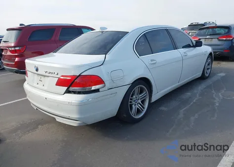 2006 BMW 750Li из США, поврежденный, VIN WBAHN83576DT59984